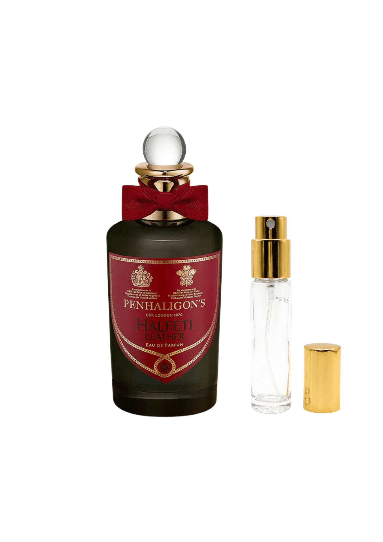 Penhaligon's Halfeti Leather decant, original fragrance sample | Luxe Testers